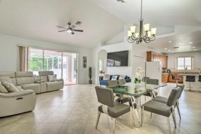 Cape Coral Getaway with Pool about 6 Mi to Beach!